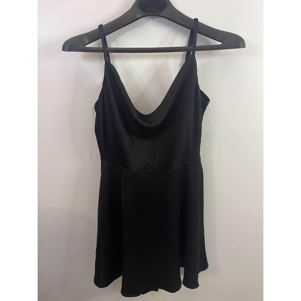 Speechless Womens Black Dress w/Zipper Size L (NWT)